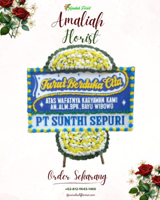 Papan Bunga Duka di Plandaan